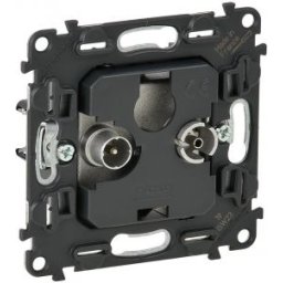Valena Inmatic Tv-Rádió Csatlakozóaljzat Mechanizmus, 10 Db 753062