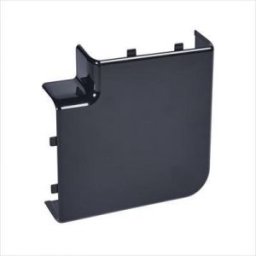 Kanyarelem: 90° Fekete 130X50 Mm Kábelcsatornához 075772