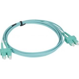 Legrand Patch Kábel, Optika, Om4 Multimódusú, Sc/Sc, Duplex, 50/125Um, Lszh (Lsoh), Kék, 3 Méter 032632