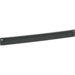 Legrand Előlap, Műanyag, Tömör, 1U-19", Gyorspántos Rögzítés, Fekete, Lcs2 046532