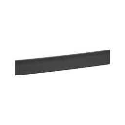 Legrand Előlap, Műanyag, Tömör, 2U-19", Gyorspántos Rögzítés, Fekete, Lcs2 046533