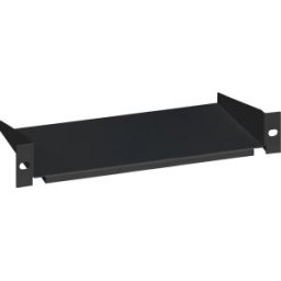 Legrand Tálca, Fix, 1U-10", 2 Ponton Rögzíthető, Csavarral, Mély: 120, Max: 10 Kg, Fekete, Lcs2 046223