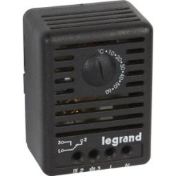 Legrand Univerzális, Termosztát, Mágneses Rögzítés, Nc(5A) + No(10A), 5-60 °C, 230V 50/60Hz 034848