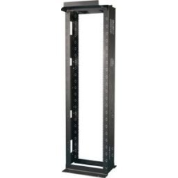 Legrand Nyitott Rack, 19", 45U, Mag: 2185, Szél: 540, Mély: 521, Fekete, Két Tatóbordás, Max: 675 Kg, Lcs2Rack 046406