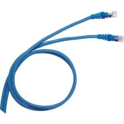Legrand Patch Kábel, Rj45-Rj45, Cat6, Árnyékolt (F/Utp), Awg26, Pvc, Kék, D: 6Mm, 1 Méter, Lcs2 051762
