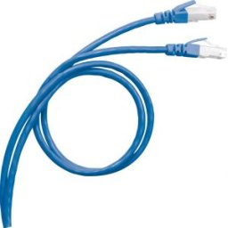 Legrand Patch Kábel, Rj45-Rj45, Cat6, Árnyékolt (S/Ftp), Awg27, Pvc, Kék, D: 6,2Mm, 1 Méter, Lcs2 051752