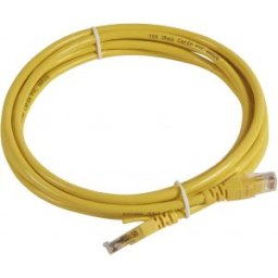 Legrand Patch Kábel, Rj45-Rj45, Cat6A, Árnyékolatlan (U/Utp), Awg26, Pvc, Sárga, D: 6,2Mm, 3 Méter, Lcs2 051884