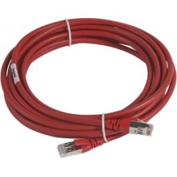 Legrand Patch Kábel, Rj45-Rj45, Cat6A, Árnyékolt (S/Ftp), Awg27, Lszh (Lsoh), Piros, D: 6,2Mm, 5 Méter, Lcs2 051873