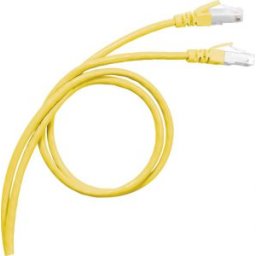 Legrand Patch Kábel, Rj45-Rj45, Cat6A, Árnyékolt (S/Ftp), Awg27, Pvc, Sárga, D: 6,2Mm, 1 Méter, Lcs2 051780