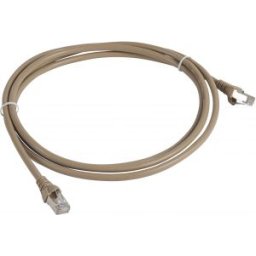 Legrand Patch Kábel, Rj45-Rj45, Cat5E, Árnyékolt (F/Utp), Awg26, Pvc, Világos Barna, D: 6Mm, 2 Méter, Linkeo 632741