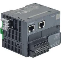 Modicon M221 gépvezérlő PLC, 16 I/O, tranzisztor (source) kimenet, RS232/RS485, RS485, 24 VDC, könyv formátum