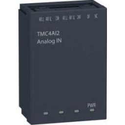 Modicon TMC jelkártya, 2 analóg bemenet (0-10V / 0-20mA / 4-20mA), 12 bit, M241 PLC-hez