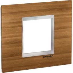 EASY STYL 2 modulos keret Fa Bambusz/Króm LMR7832038