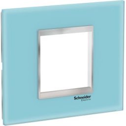 EASY STYL 2 modulos keret Üveg Kék/Króm LMR7912038