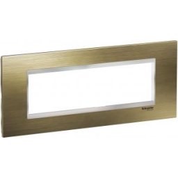 EASY STYL 7 modulos keret Rozsdamentes acél Bronz/Króm LMR7727038