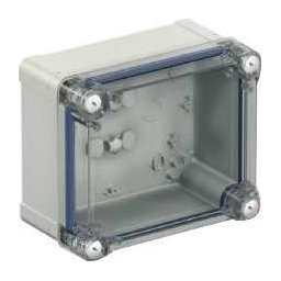 175x150x100 műanyag (ABS) doboz IP66, IK07 átlátszó tetővel NSYTBS191610HT