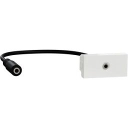 UNICA Jack 3.5mm Aljzat 1 modulos Fehér