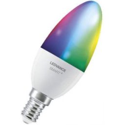 LED izzó E14 4.9W SMART+ WIFI CANDLE MULTICOLOUR 2700…6500K 470lm RGB
