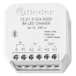 YESLY PWM 8A dimmer 12-24V, Bluetooth, szerelvénydobozba építhető, Led szalaghoz