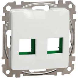 SEDNA 2xRJ45 adapter, SYSTIMAX, RDM betétekhez, fehér
