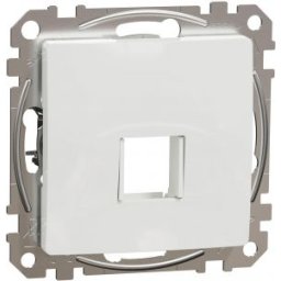 SEDNA Design 1xRJ45 adapter, Keystone betétekhez Rj45 Fehér