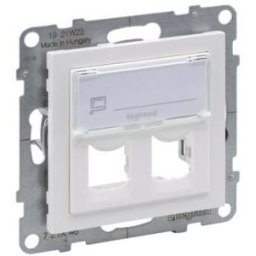 SUNO Kettős Systimax adapter Fehér 721146