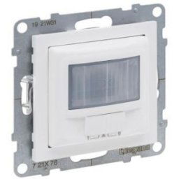 SUNO mozgásérzékelős kapcsoló 3 - 250 W (izzó, halogén, LED) 120°, 2 vezetékes, fehér