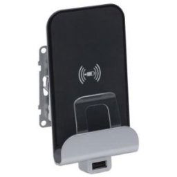 Suno vezeték nélküli töltőállomás USB-A töltőaljzattal, fehér