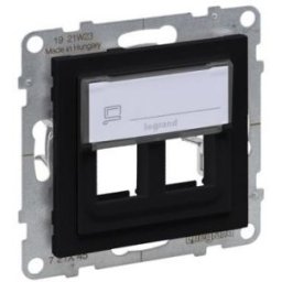 SUNO Kettős Keystone adapter Fekete 721445