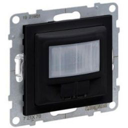 SUNO mozgásérzékelős kapcsoló 3 - 250 W (izzó, halogén, LED) 120°, 2 vezetékes, fekete