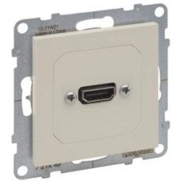 SUNO Hdmi csatlakozó aljazt Elefántcsont 721249