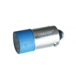 LED-es jelzőizzó, kék 230V AC/DC, Ba9s