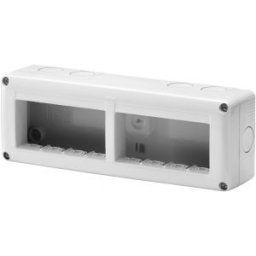 GW Szerelvénydoboz fk. 8 mod. (4+4) osztott IP40 GW 27006