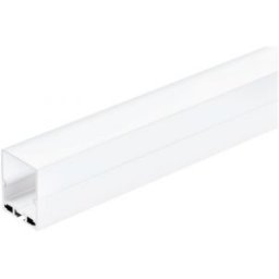 Led profil (Takaró búrával) Alumínium, Műanyag H:45mm L:2m W:35mm Fehér