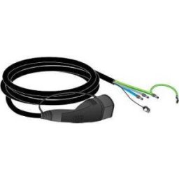 EVlink Wallbox csere beépíthető kábel T2 32A 1 fázis 4m EVP2CNS321C4
