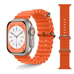 Apple Watch 4/5/6/7/8/SE/Ultra (42/44/45/49mm) Szilikon pótszíj