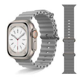 Apple Watch 4/5/6/7/8/SE/Ultra (42/44/45/49mm) Szilikon pótszíj