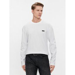 Calvin Klein Hosszú ujjú K10K111847 Fehér Regular Fit