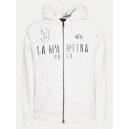 La Martina Pulóver YMF305 FP568 Fehér Regular Fit