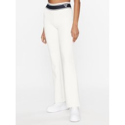 Guess Melegítő alsó V3BB09 KBCK2 Fehér Regular Fit