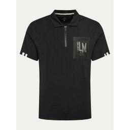 La Martina Pólóing YMP015 JS324 Fekete Regular Fit