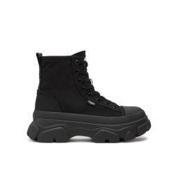 Buffalo Bokacsizma Tremor Lace Up Hi 1622455 Fekete