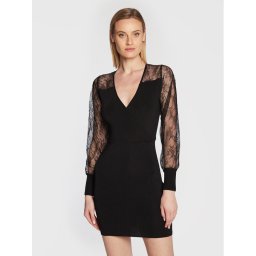 Morgan Koktélruha 222-RMPILE Fekete Slim Fit