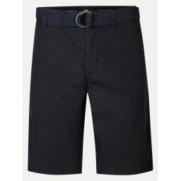 Petrol Industries Szövet rövidnadrág M-1040-SHO501 Fekete Slim Fit