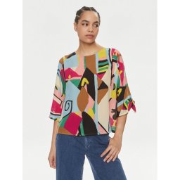 Weekend Max Mara Blúz Pomposa 2415111072 Színes Regular Fit
