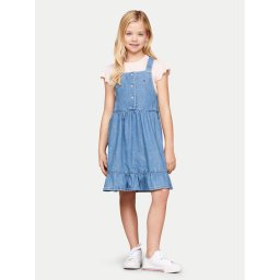 Tommy Hilfiger Farmer ruha Summery KG0KG07928 Kék Regular Fit