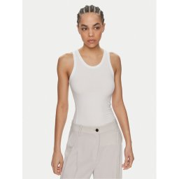 Calvin Klein Felső K20K206554 Fehér Slim Fit