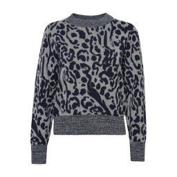 ICHI Sweater 20119722 Szürke Regular Fit
