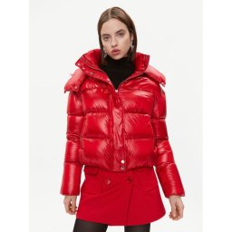 Patrizia Pepe Pehelykabát 2O0050/A9M0-R808 Piros Regular Fit