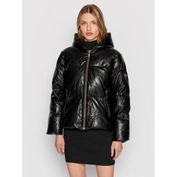 MICHAEL Michael Kors Pehelykabát MU220795TR Fekete Regular Fit